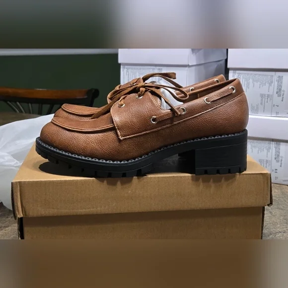 Ablanczoom Platform Oxford Shoes #911 - Picture 4 of 13